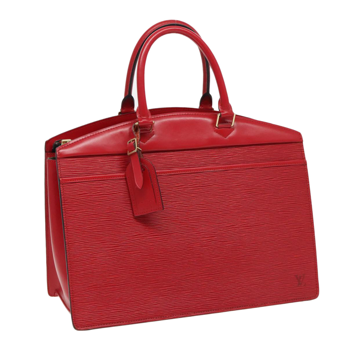 LOUIS VUITTON Epi Riviera Hand Bag Red M48187 LV 94290
