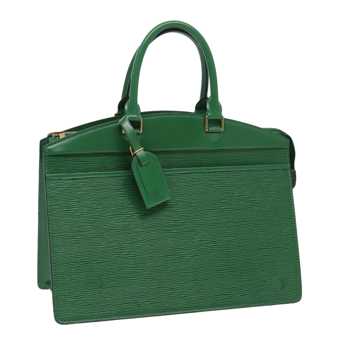LOUIS VUITTON Epi Riviera Hand Bag Green M48184 LV 94291
