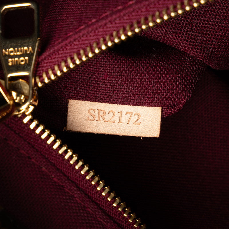 Louis Vuitton Monogram M40608 Brown PVC Leather  Louis Vuitton
