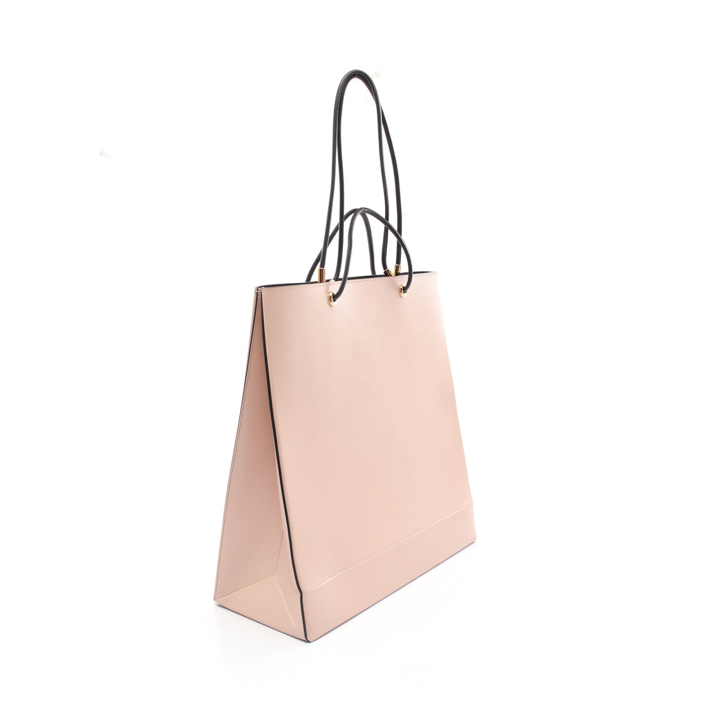 Luxury Fendi Luxury Fendi Bag Medium Shopping bag Shoulder bag Tote bag Leather Pink beige Black 2WAY