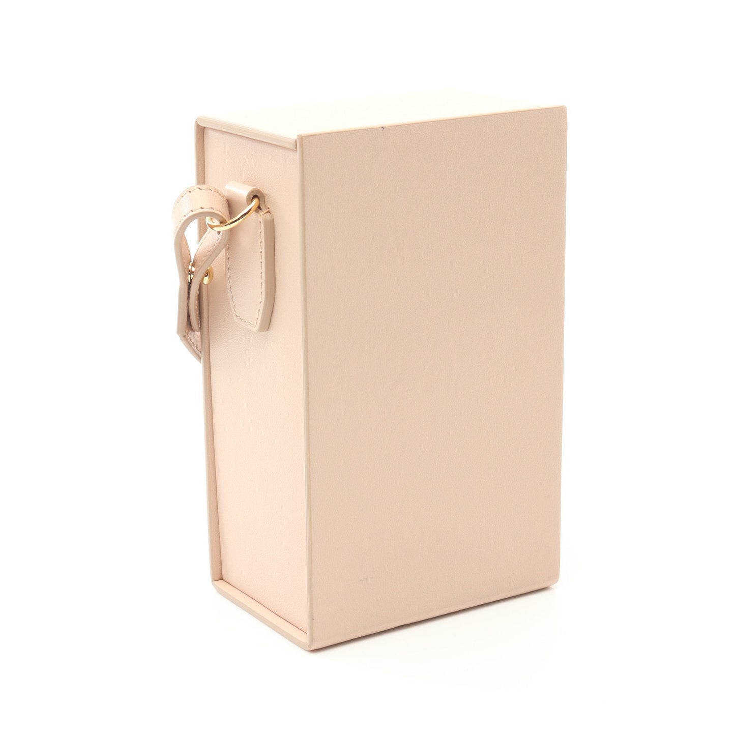 Luxury Fendi Box Shoulder bag Leather Pink beige