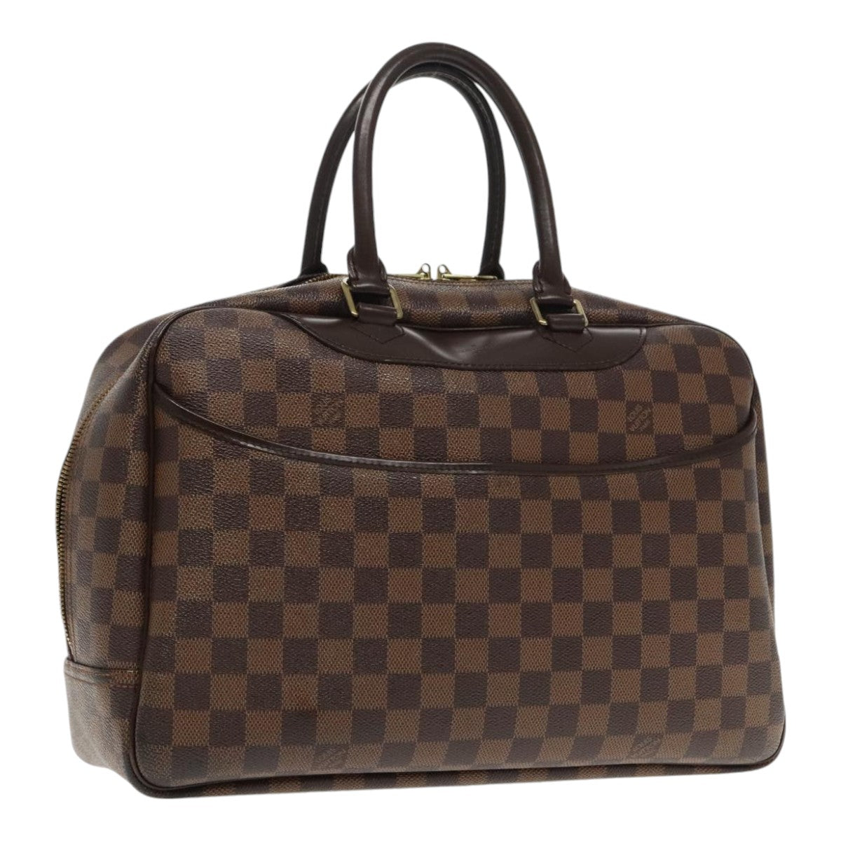 LOUIS VUITTON Damier Ebene Deauville Hand Bag SPO N47272 LV 94378