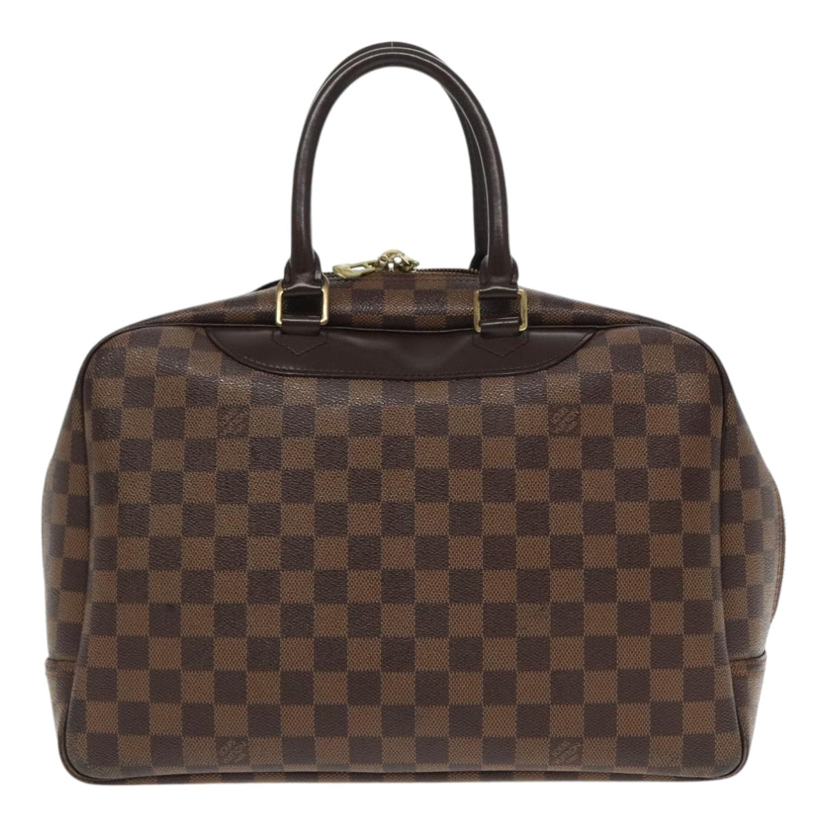 LOUIS VUITTON Damier Ebene Deauville Hand Bag SPO N47272 LV 94378