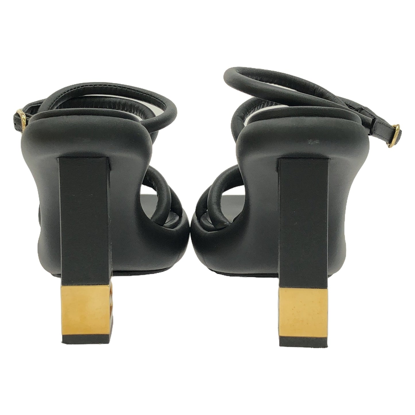 Luxury Fendi Sandals Sandals Leather Black