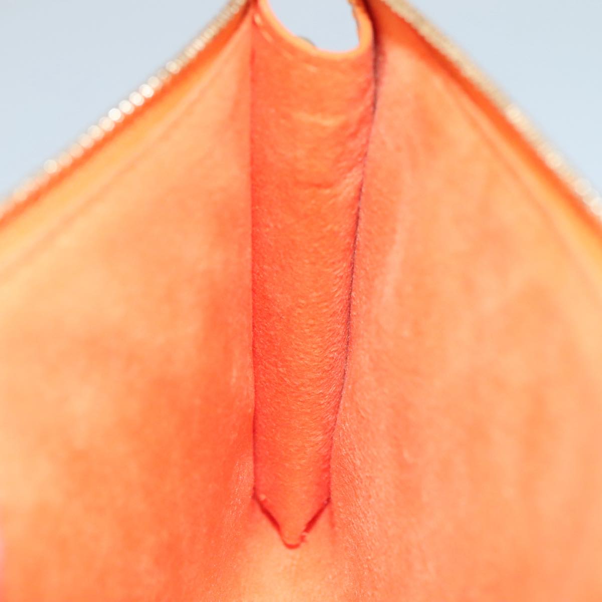 LOUIS VUITTON Epi Pochette Accessoires Pouch Orange Mandarin M5294H 94485