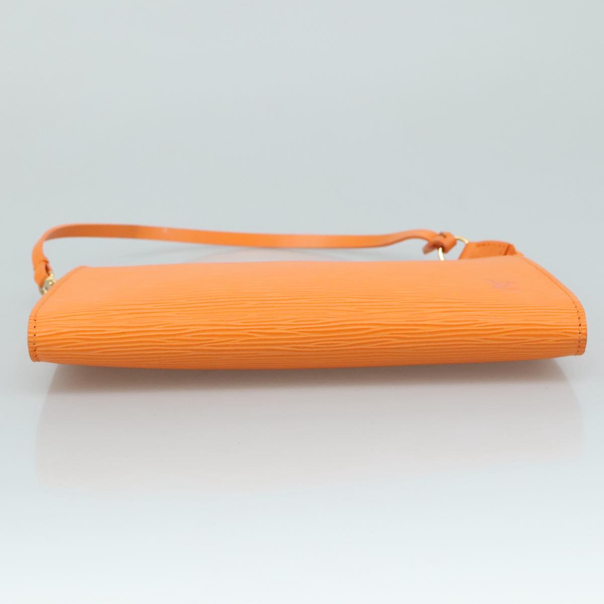 LOUIS VUITTON Epi Pochette Accessoires Pouch Orange Mandarin M5294H 94485