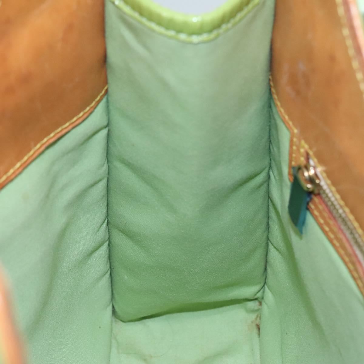 LOUIS VUITTON Monogram Mini Sac Catline Tote Bag Almond Green M92931 94486
