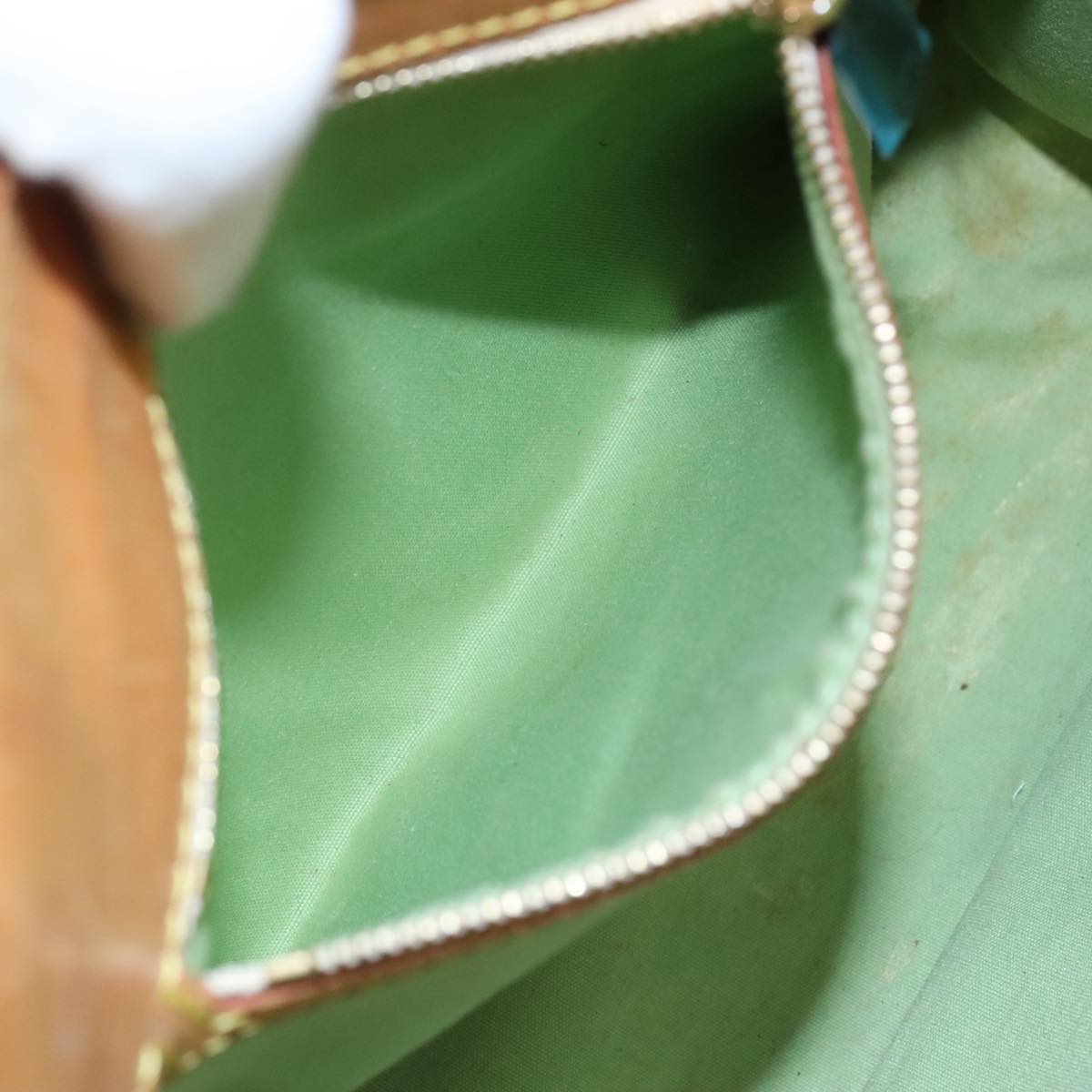 LOUIS VUITTON Monogram Mini Sac Catline Tote Bag Almond Green M92931 94486