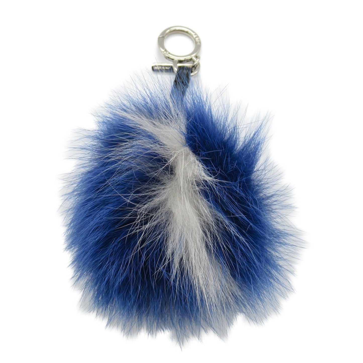 Luxury Fendi Bag charm Charm Others Fur/Plating Blue White