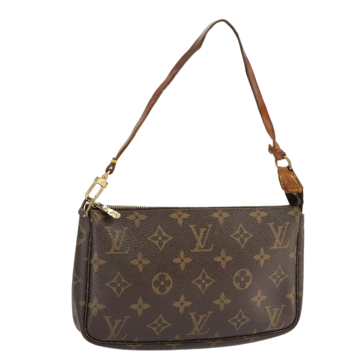 LOUIS VUITTON Monogram Pochette Accessoires Pouch M51980 LV 94624