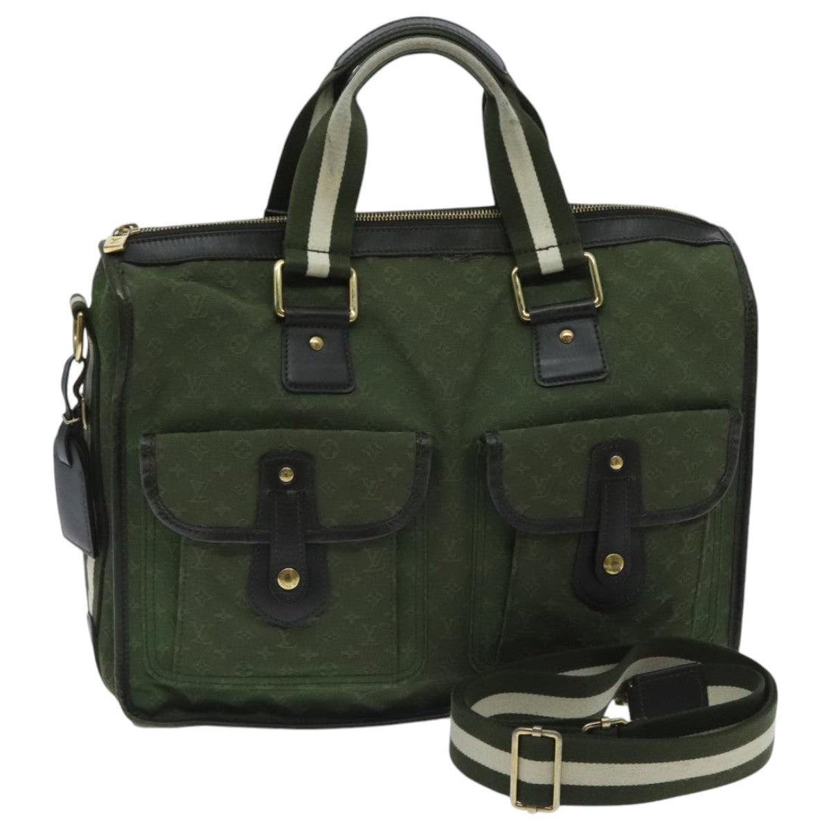 LOUIS VUITTON Monogram Mini Sac Marie Kate 48H Bag TST Khaki M42342 94648