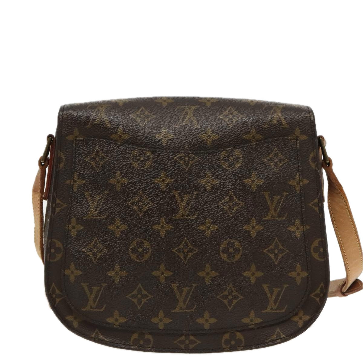 LOUIS VUITTON Monogram Saint Cloud GM Shoulder Bag M51242 LV 94699