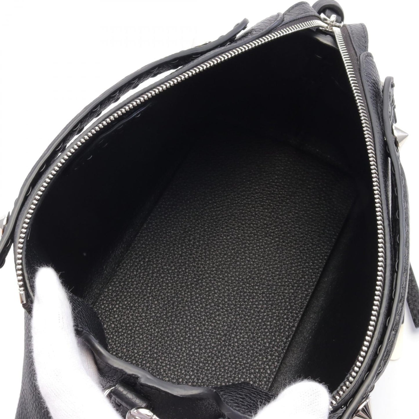 Luxury Fendi BY THE WAY By the way Selleria Medium Handbag Leather Black