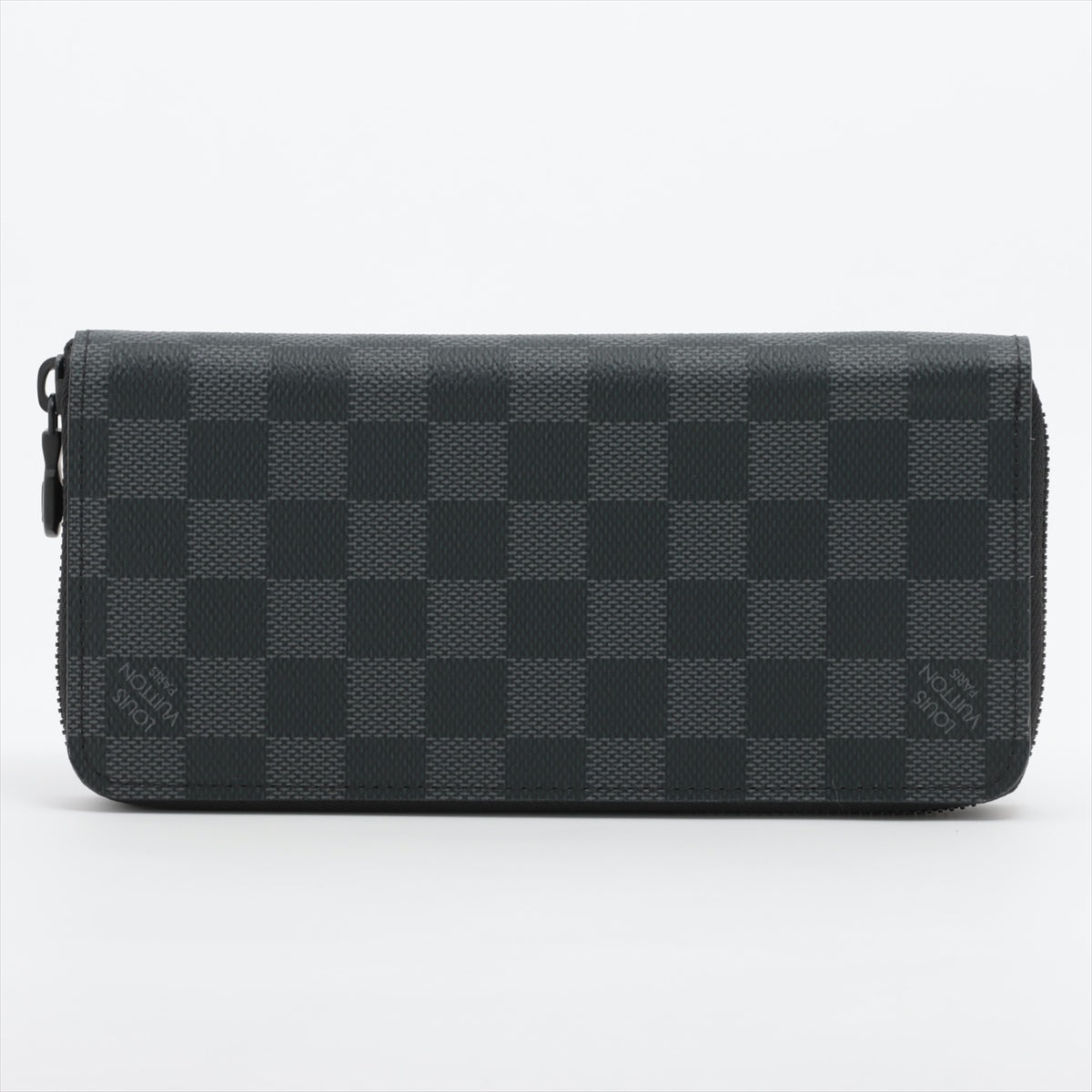 Louis Vuitton Damiere Utility Zippie Wallet Vertical N60355 Round Zip Wallet