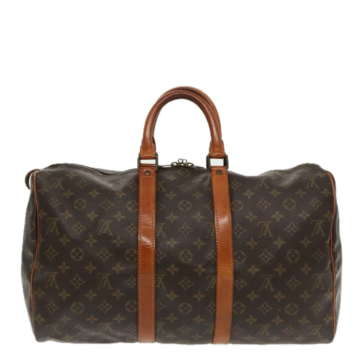 LOUIS VUITTON Monogram Keepall 45 Boston Bag M41428 LV 94820