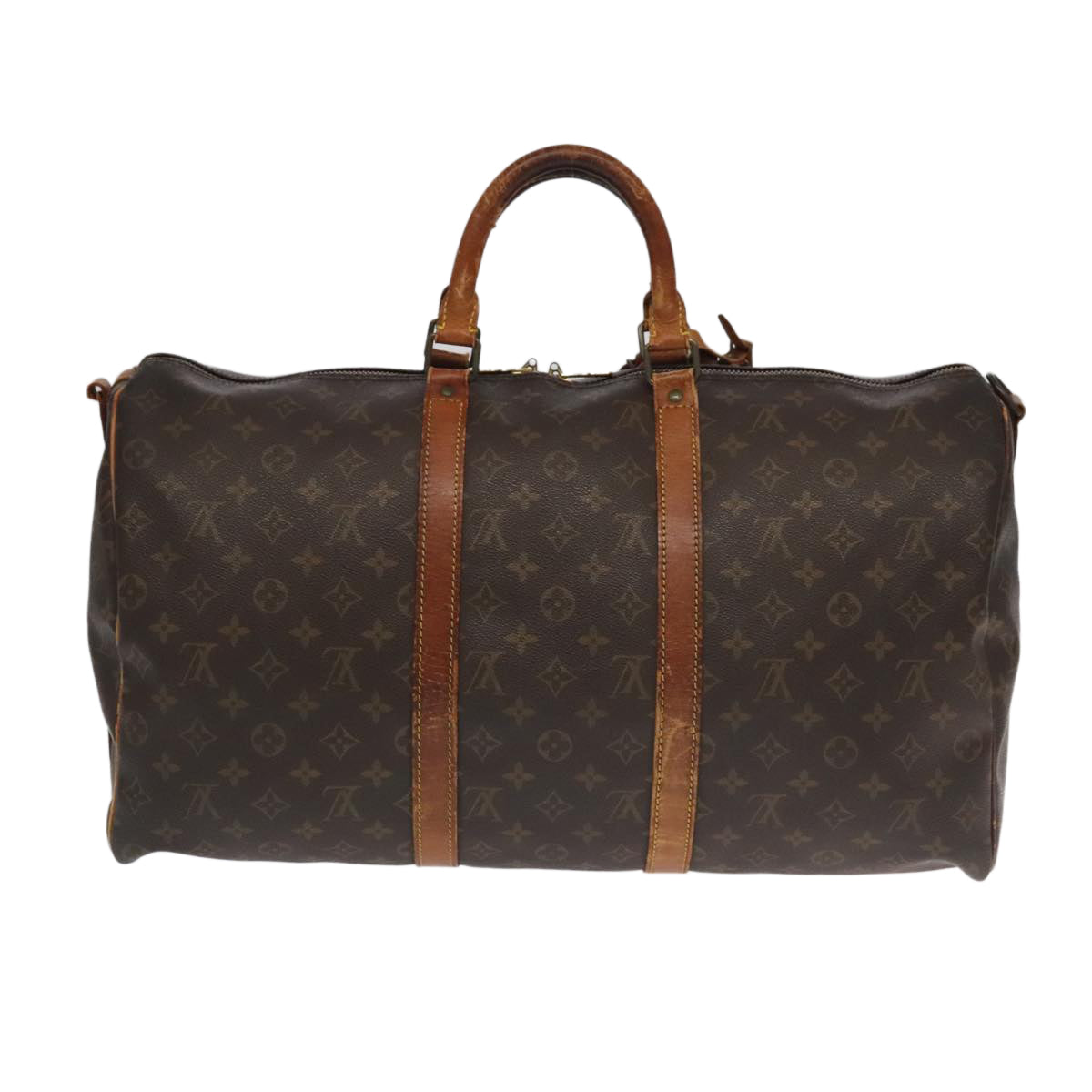 LOUIS VUITTON Monogram Keepall Bandouliere 50 Boston Bag M41416 LV 94821