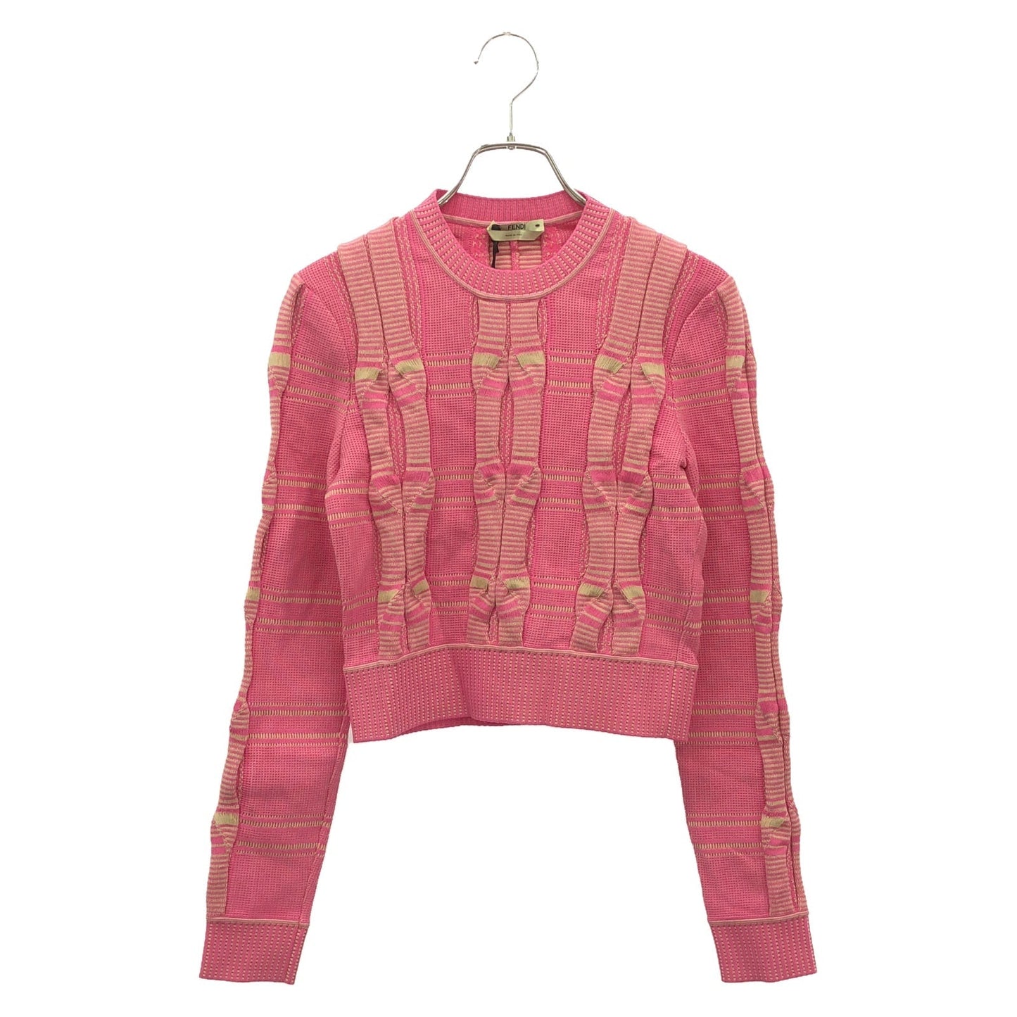 Luxury Fendi Knitwear/Sweaters Sweater Rayon Pink