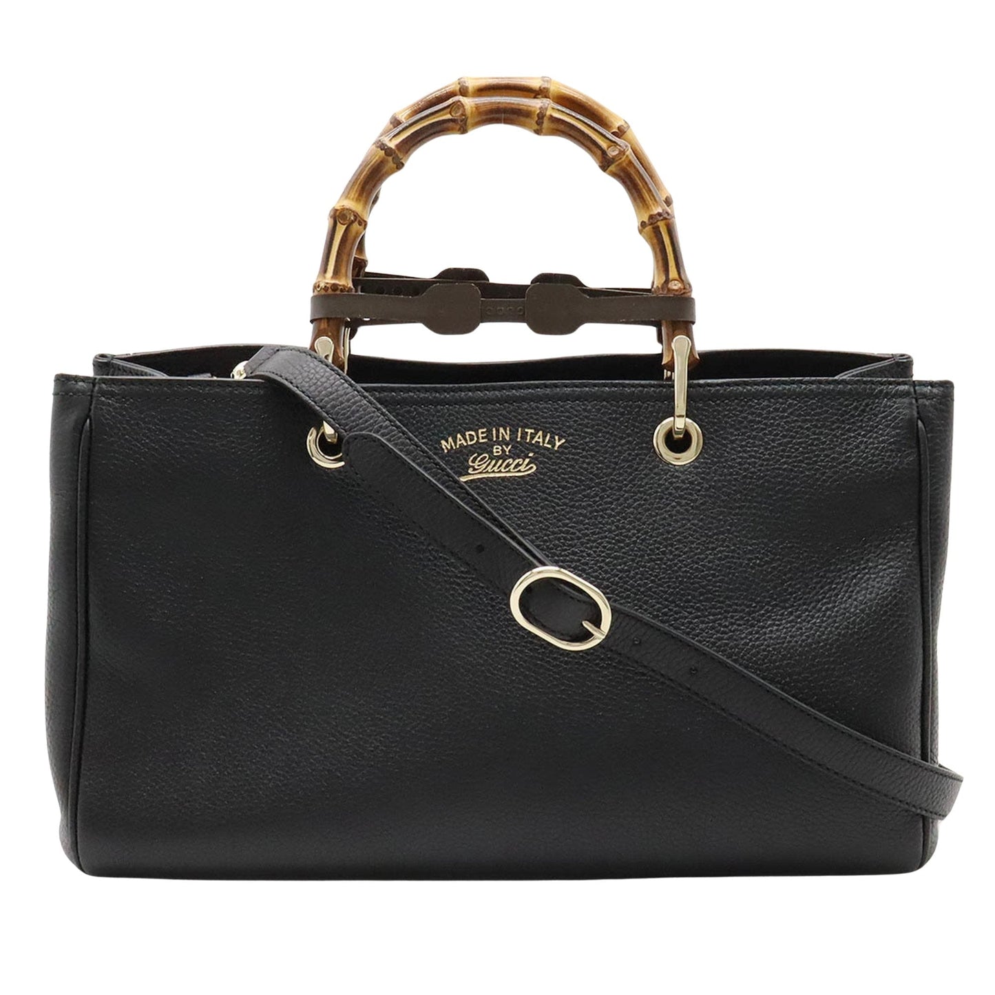 Luxury Gucci Trending 2025 Bamboo  Leather Tote Bag ()