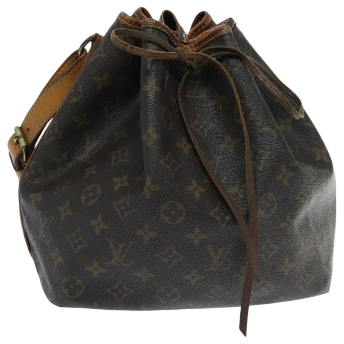 LOUIS VUITTON Monogram Petit Noe Shoulder Bag M42226 LV 94951