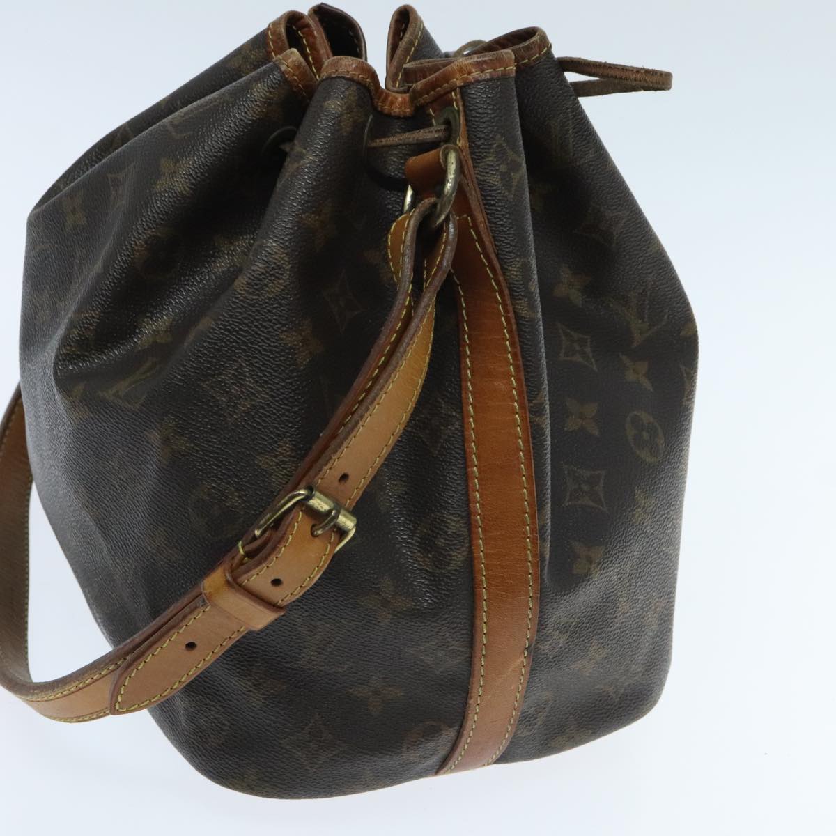 LOUIS VUITTON Monogram Petit Noe Shoulder Bag M42226 LV 94951
