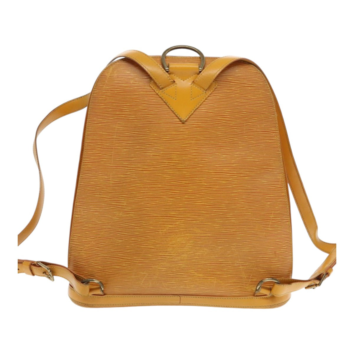 LOUIS VUITTON Epi Gobelins Backpack Yellow M52299 LV 94968