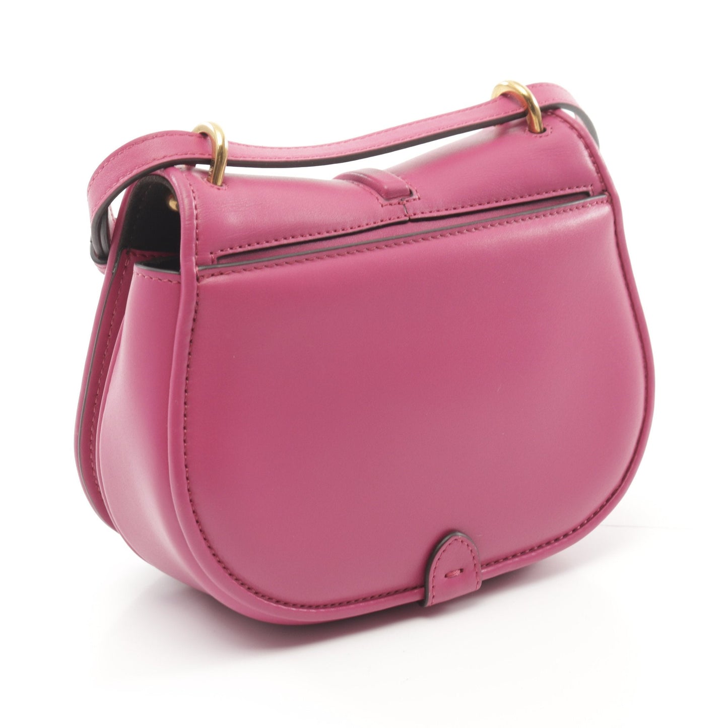 Luxury Fendi Camon Small Shoulder bag Leather Pink purple