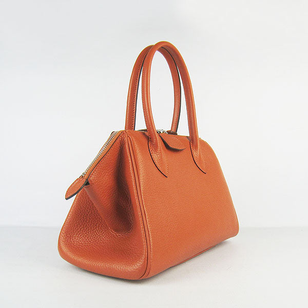 Luxury Hermes Paris Bombay Victoria Handbag H2806 orange