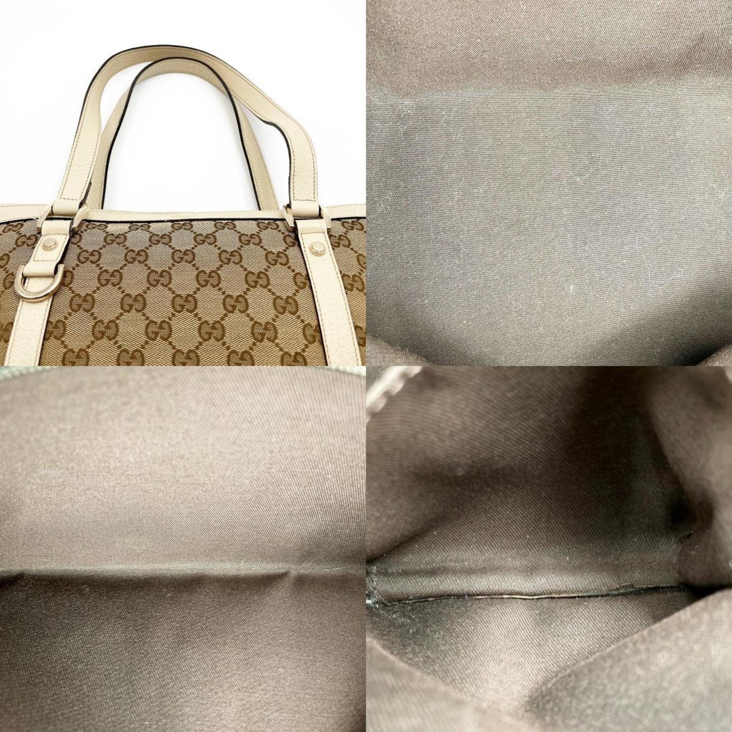 Gucci Cabas  Canvas Tote Bag ()