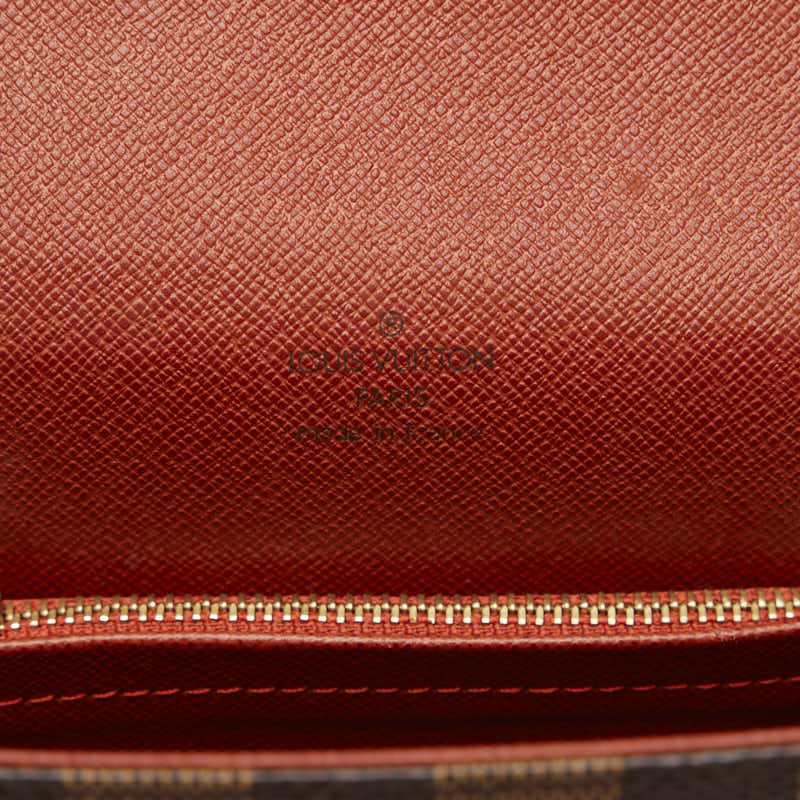 Louis Vuitton Tribekamini Shoulder Bag N51162 Brown PVC Leather  Louis Vuitton