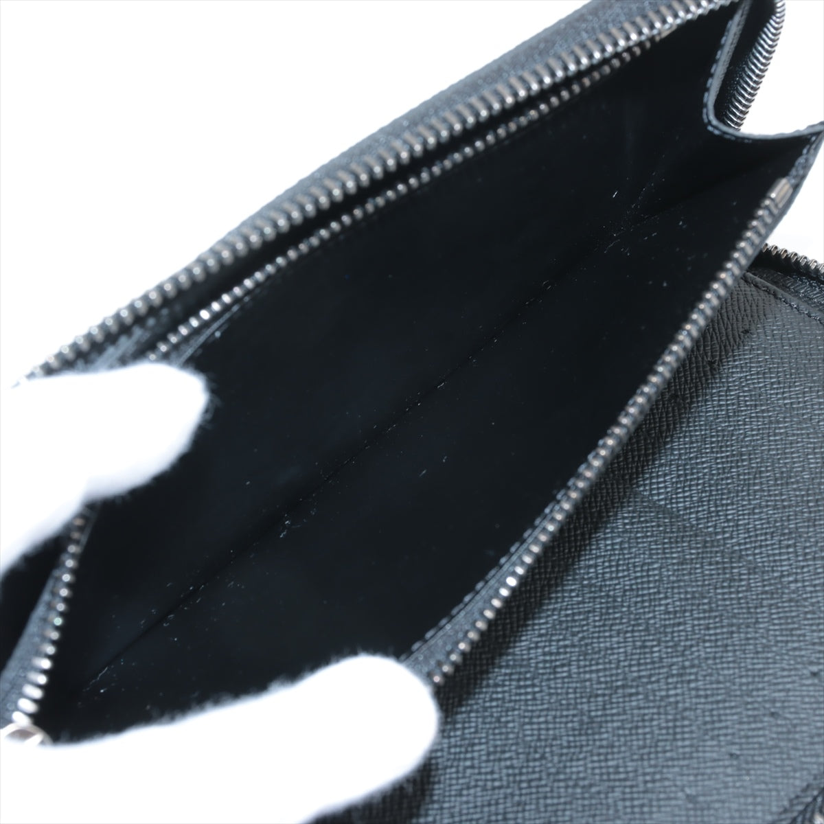 Louis Vuitton Monogram Zippyr Organizer M82081 Black Round Zipper Wallet