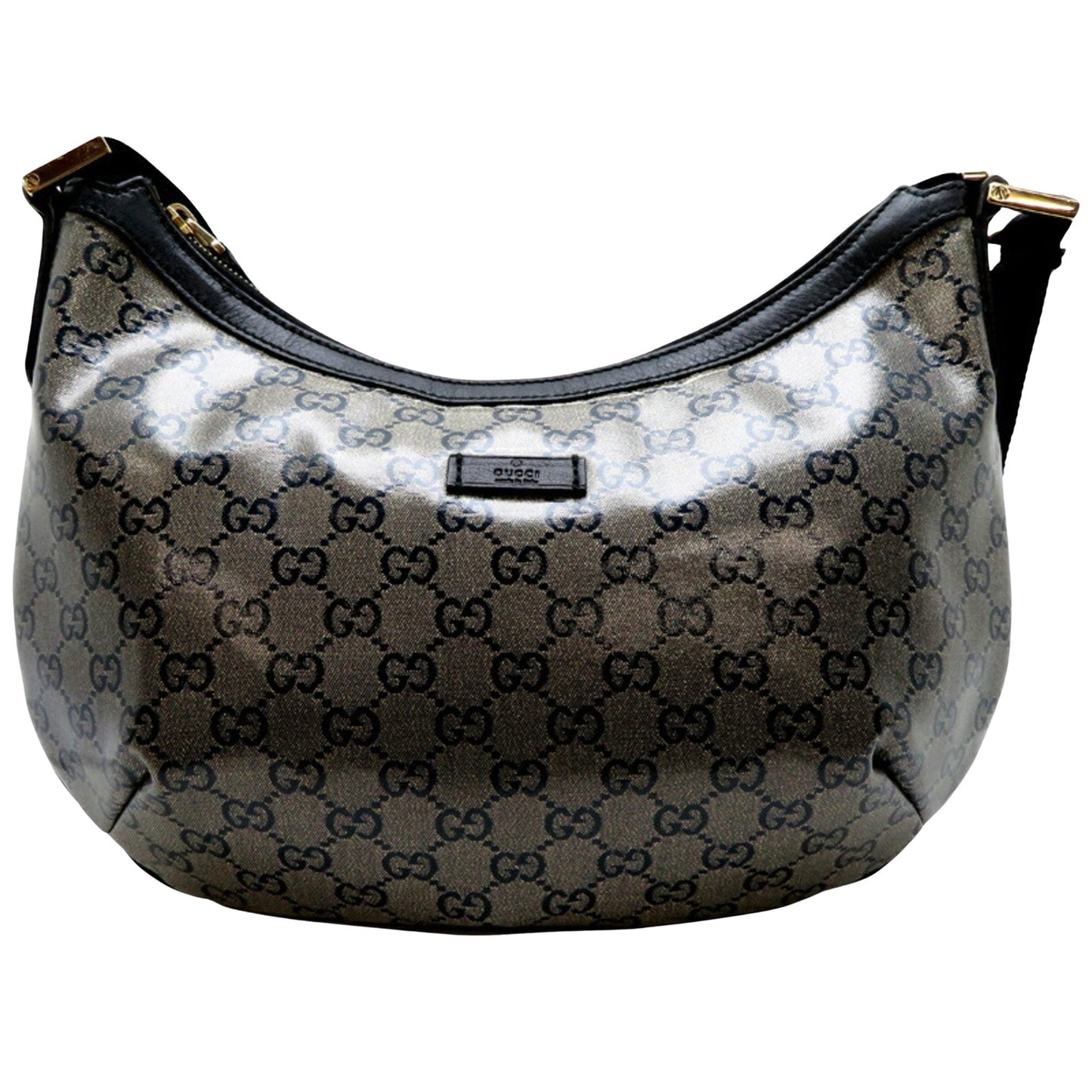 Gucci Gg Crystal  Canvas Shoulder Bag ()
