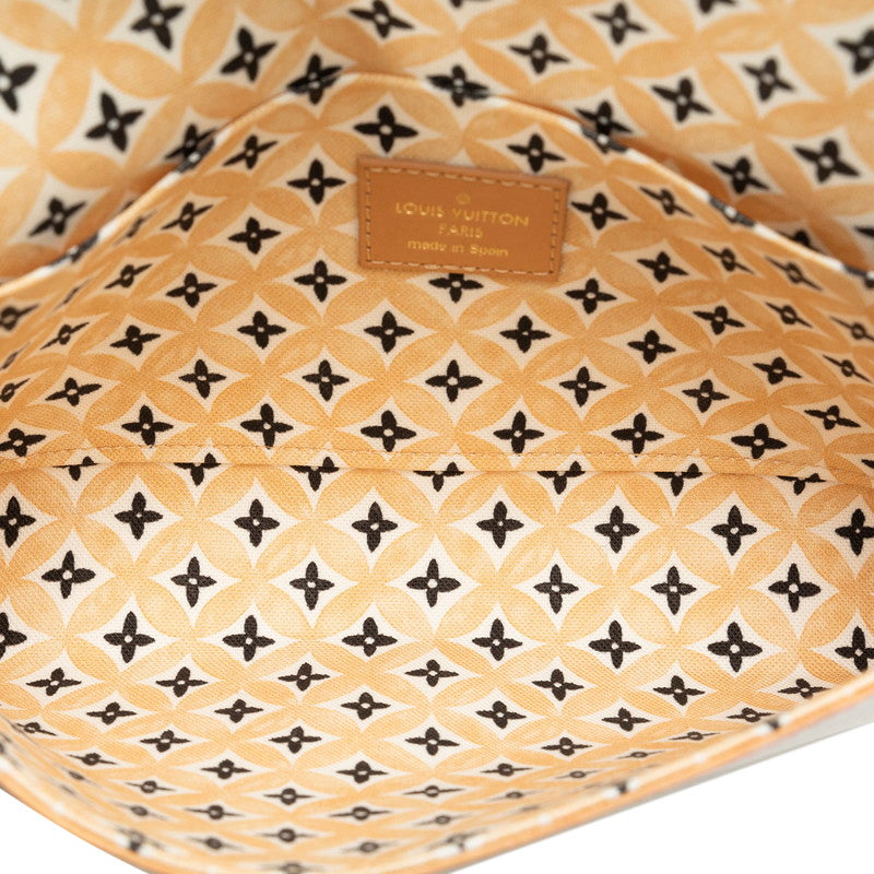 Louis Vuitton Monogram Canvas Poschet Felice Baseball Chain Shoulder Bag M82520 White PVC Leather  Louis Vuitton