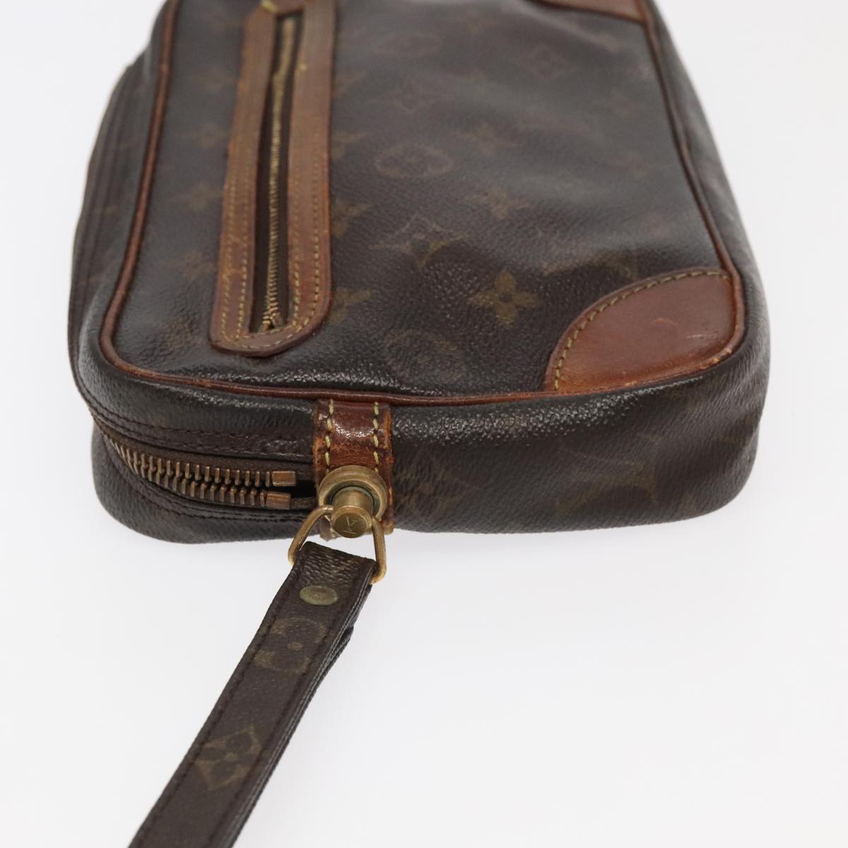LOUIS VUITTON Monogram Marly Dragonne GM Clutch Bag M51825 LV 95094