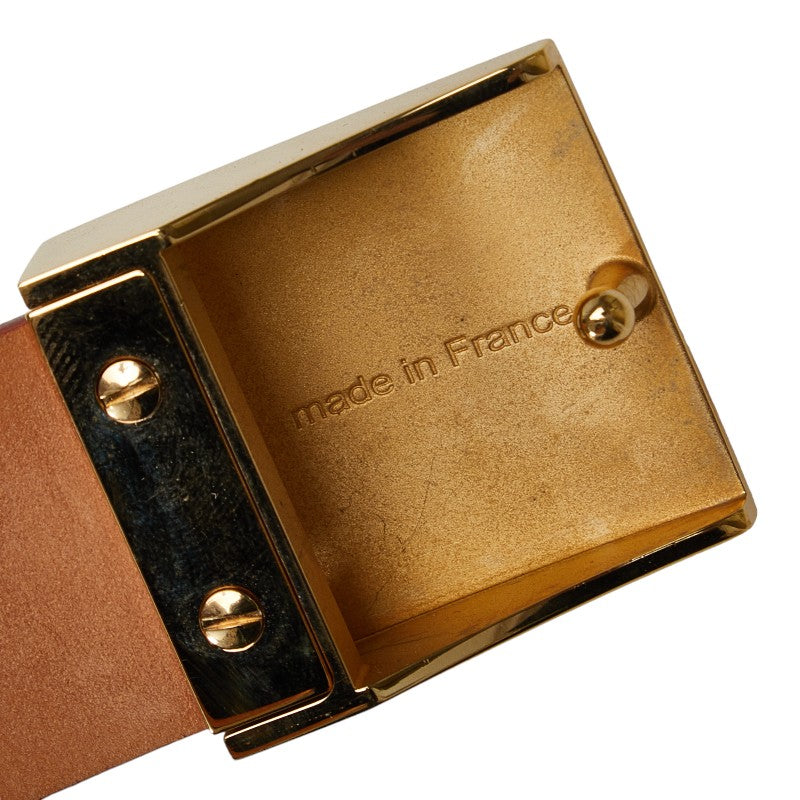 Louis Vuitton Monogram Multi-Color Sunshine Care Belt 32/80 M9270U White PVC Leather  Louis Vuitton