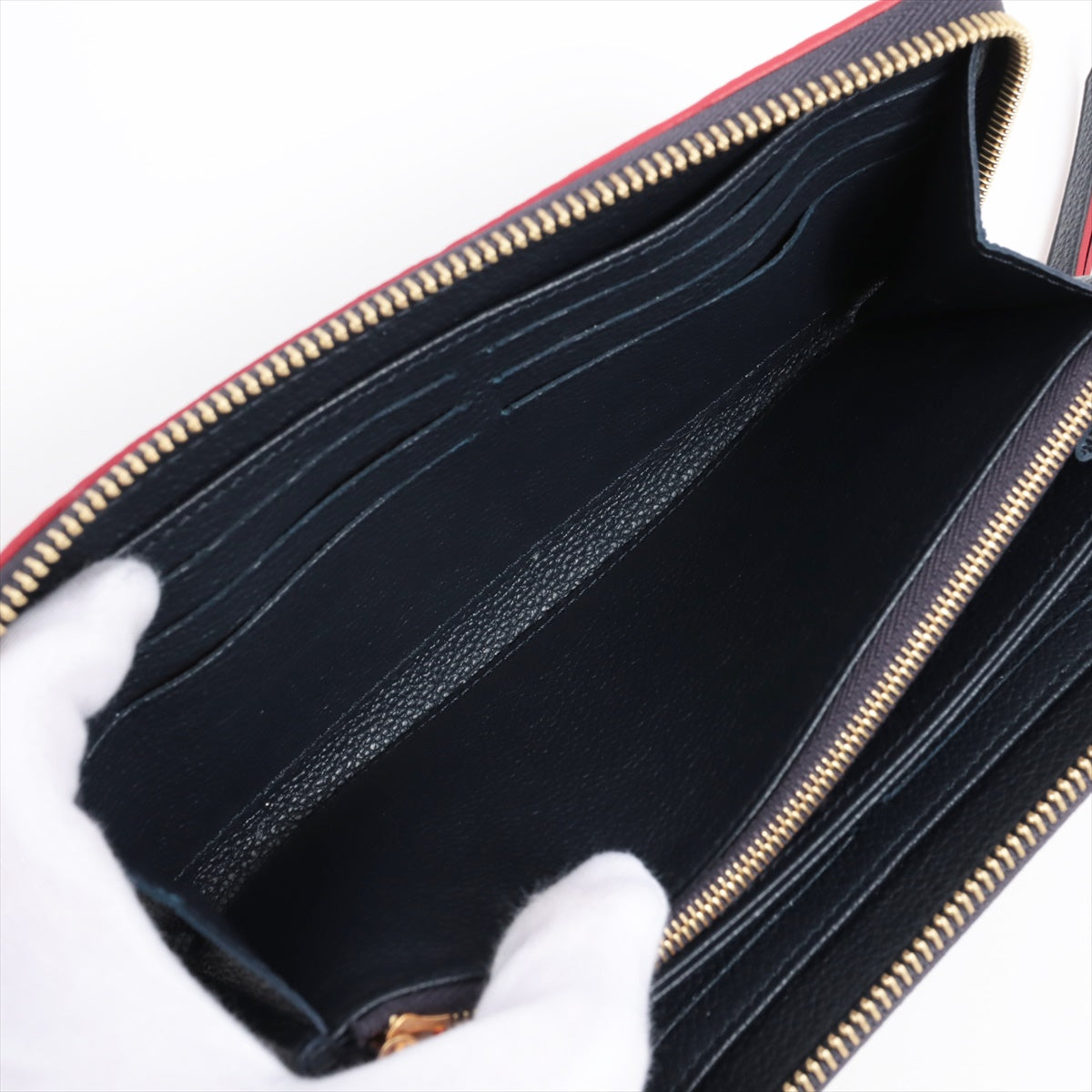 Louis Vuitton Implant  Wallet M62121 Marine Round Jeep Wallet