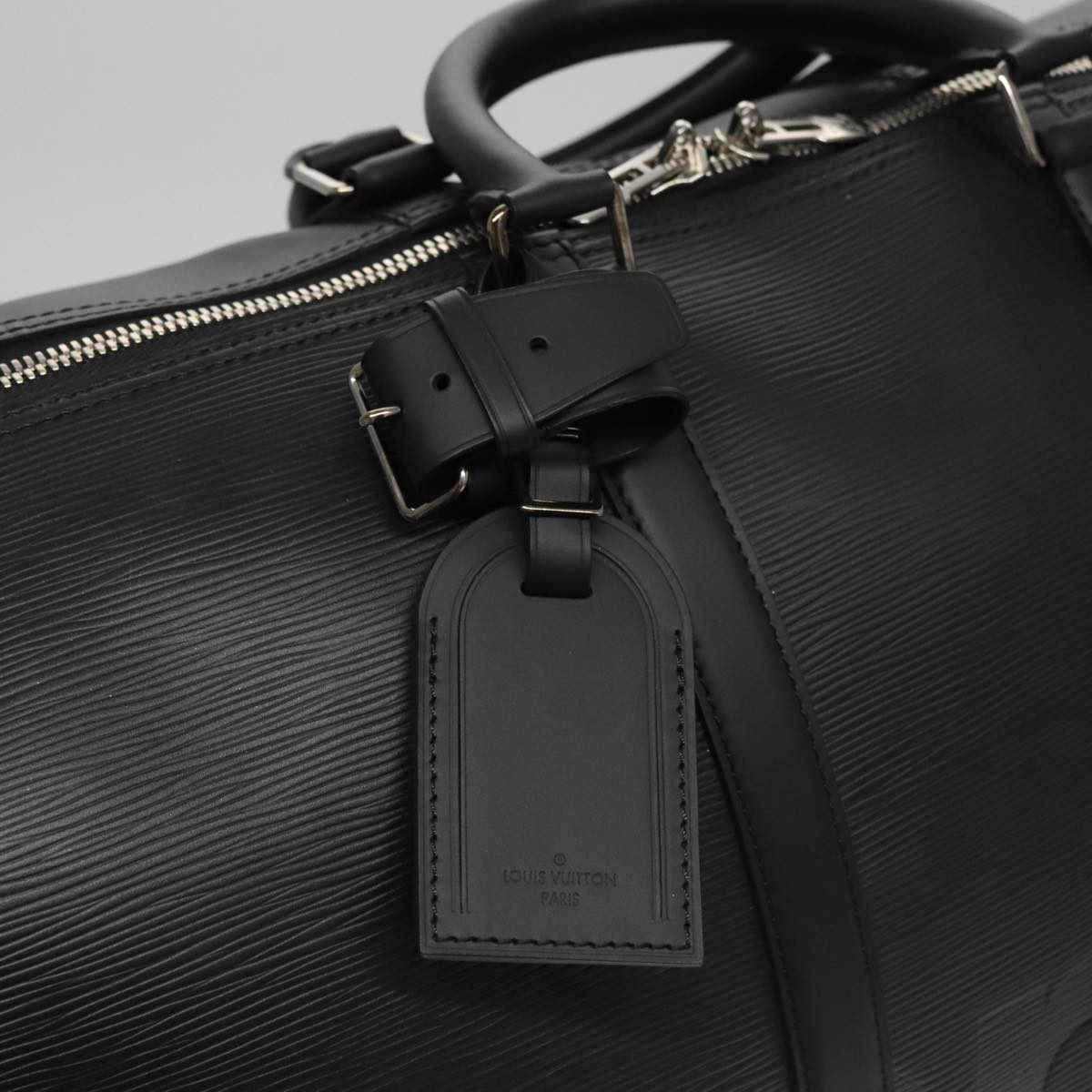 LOUIS VUITTON Epi LV × Supreme Keepall Bandouliere 55 Bag M53433 LV 95128S