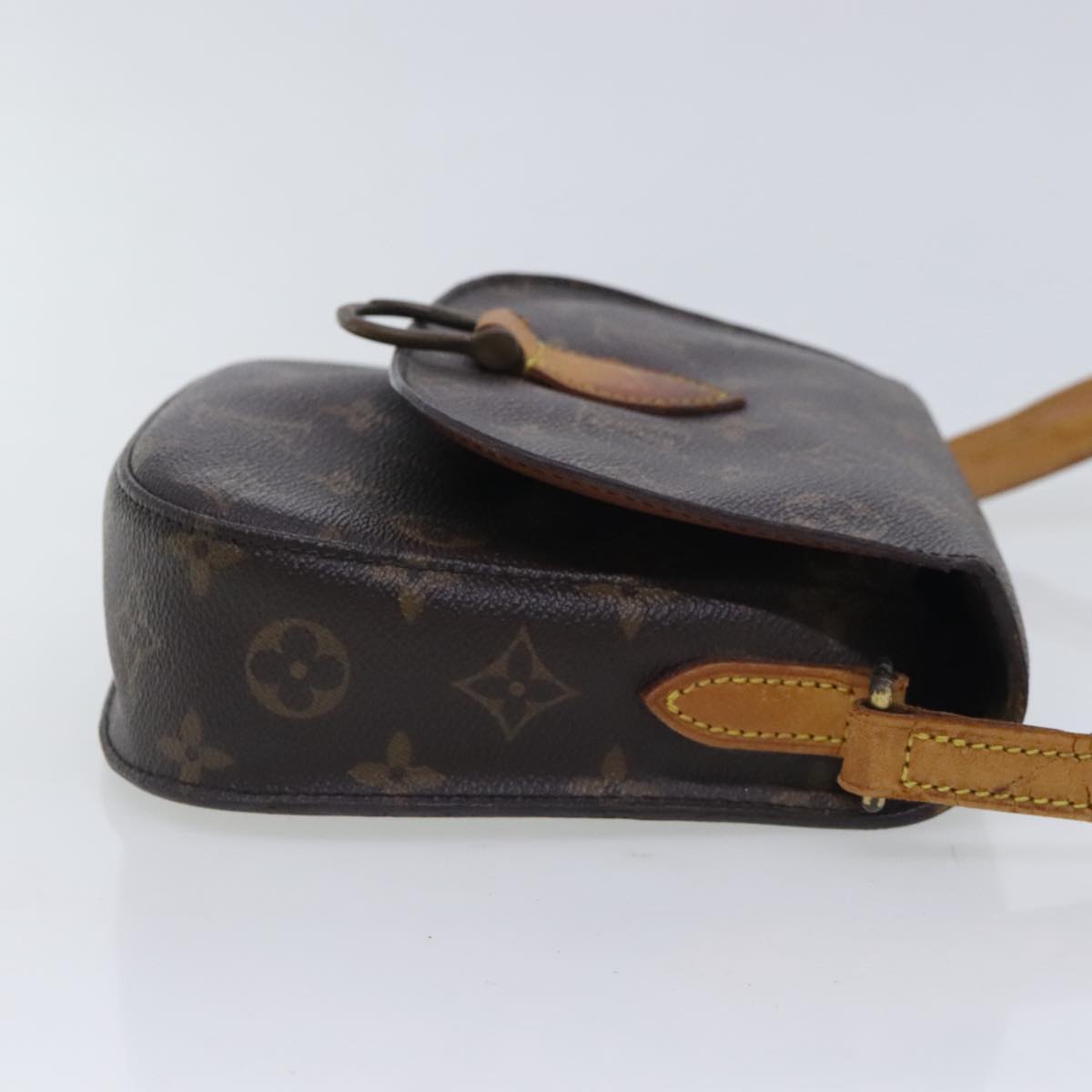 LOUIS VUITTON Monogram Saint Cloud MM Shoulder Bag M51243 LV 95190