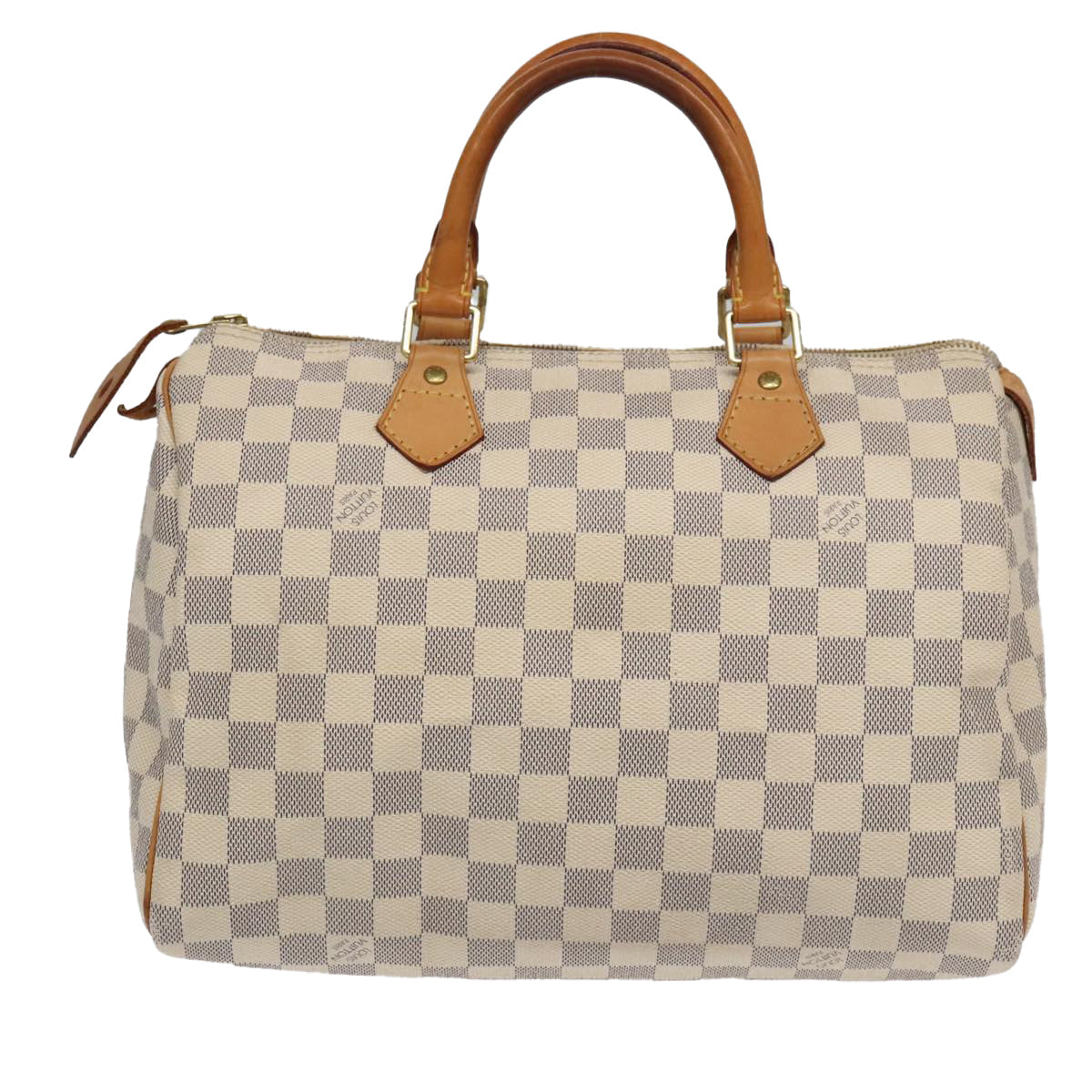 LOUIS VUITTON Damier Azur Speedy 30 Hand Bag N41533 LV 95206