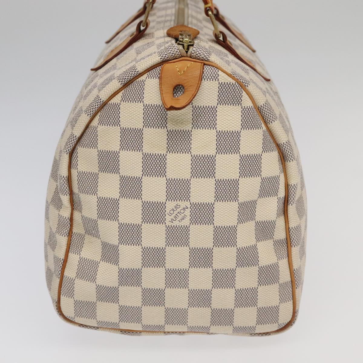 LOUIS VUITTON Damier Azur Speedy 30 Hand Bag N41533 LV 95206