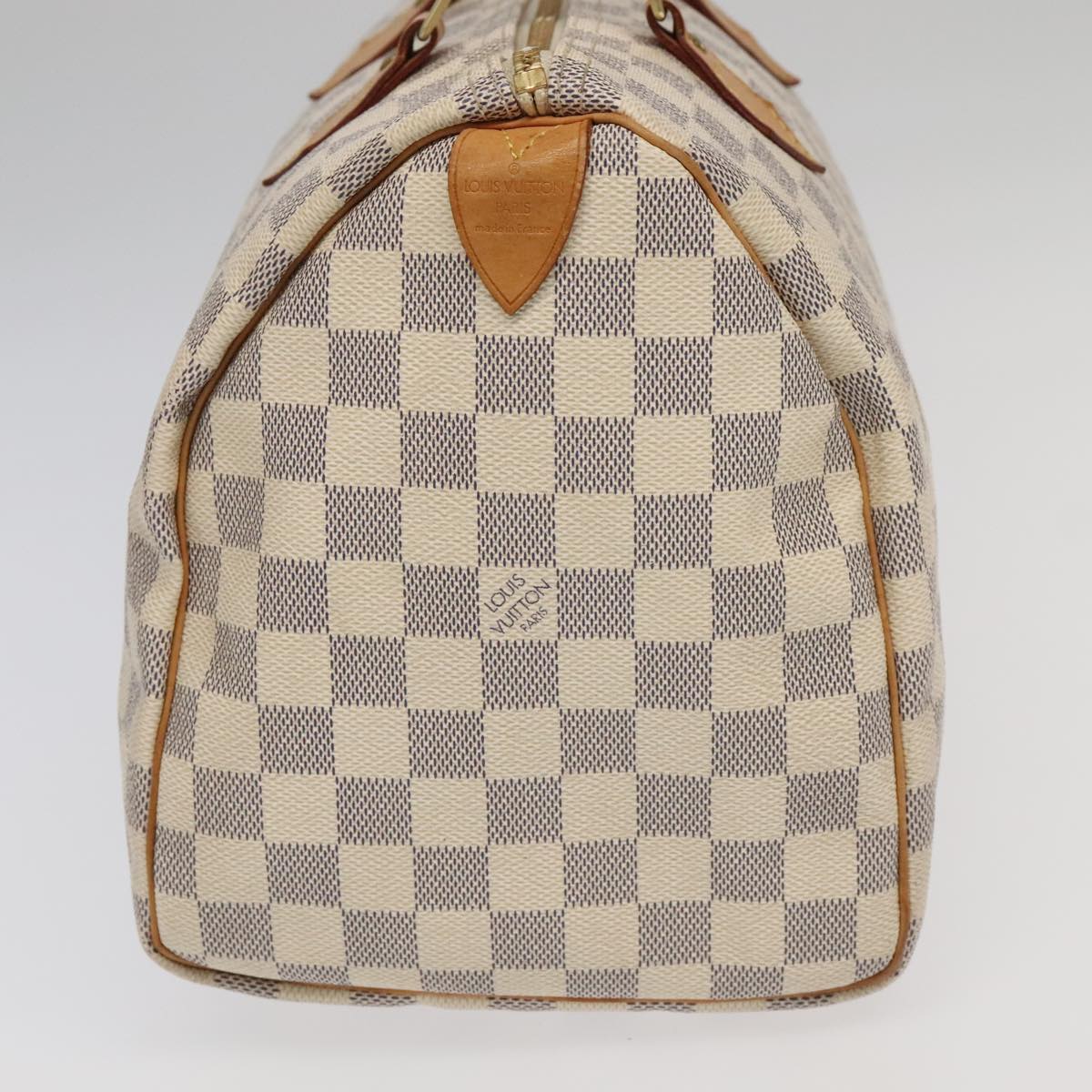 LOUIS VUITTON Damier Azur Speedy 30 Hand Bag N41533 LV 95206