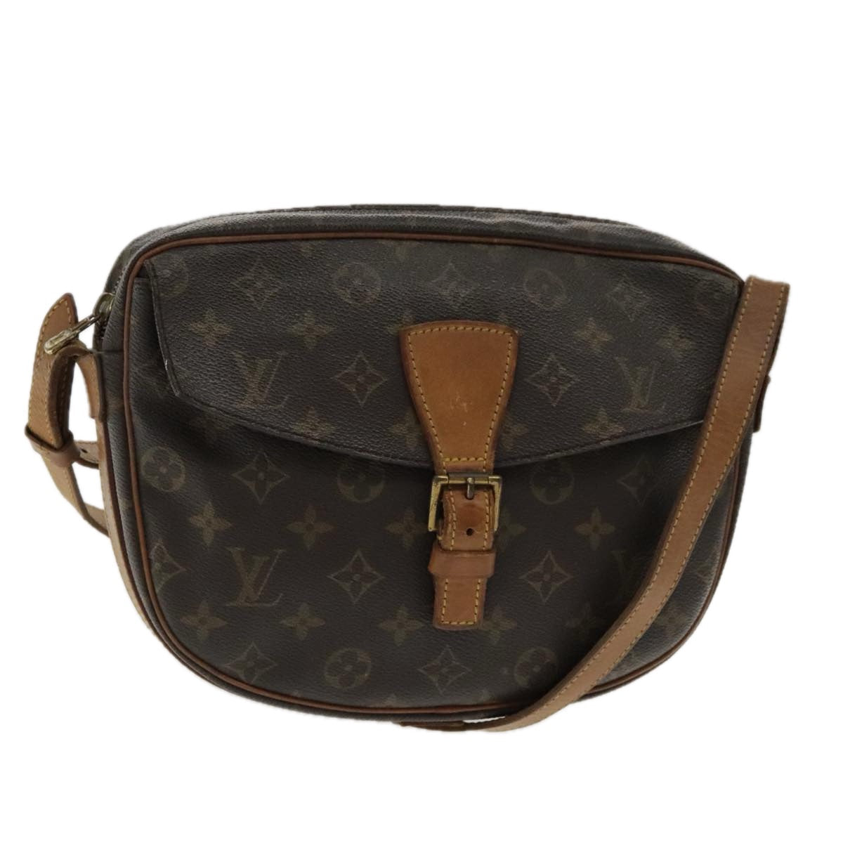 LOUIS VUITTON Monogram Jeune Fille GM Shoulder Bag M51225 LV 95209