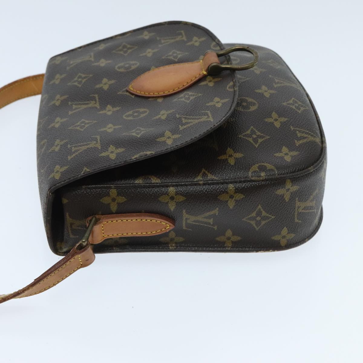 LOUIS VUITTON Monogram Saint Cloud GM Shoulder Bag M51242 LV 95210