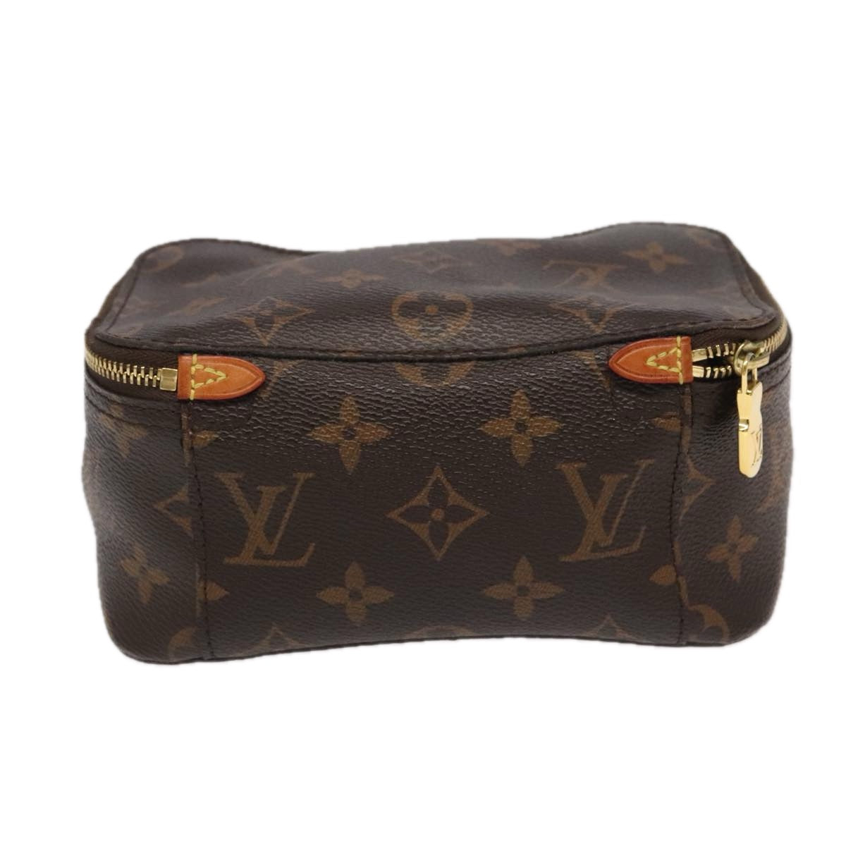 LOUIS VUITTON Monogram Cube de Langeman PM Cosmetic Pouch M43688 LV 95288