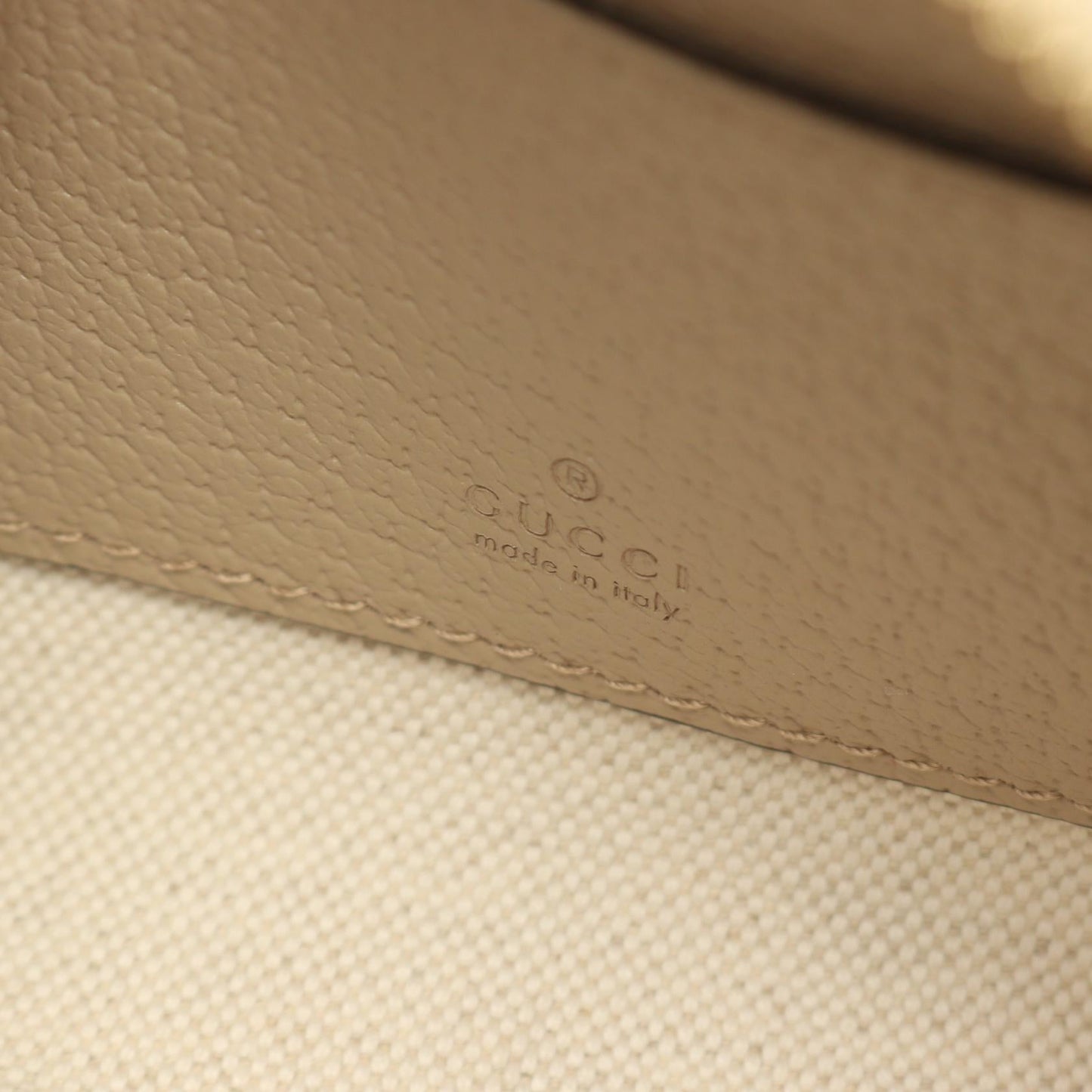 Gucci Ophidia GG Supreme Handbag PVC Coated Canvas Leather