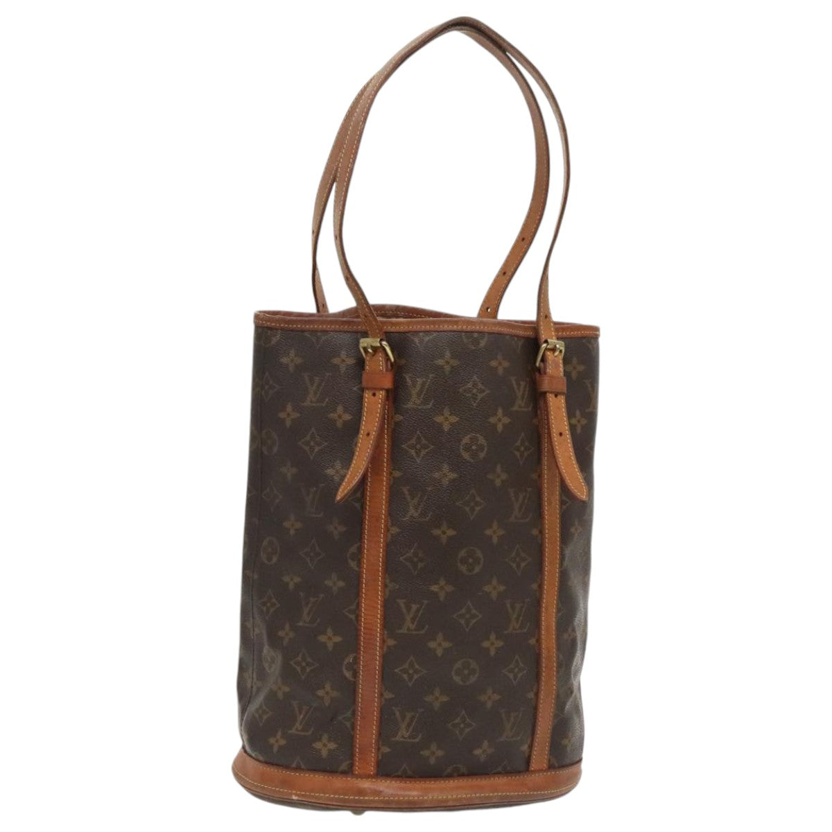 LOUIS VUITTON Monogram Bucket GM Shoulder Bag M42236 LV 95360