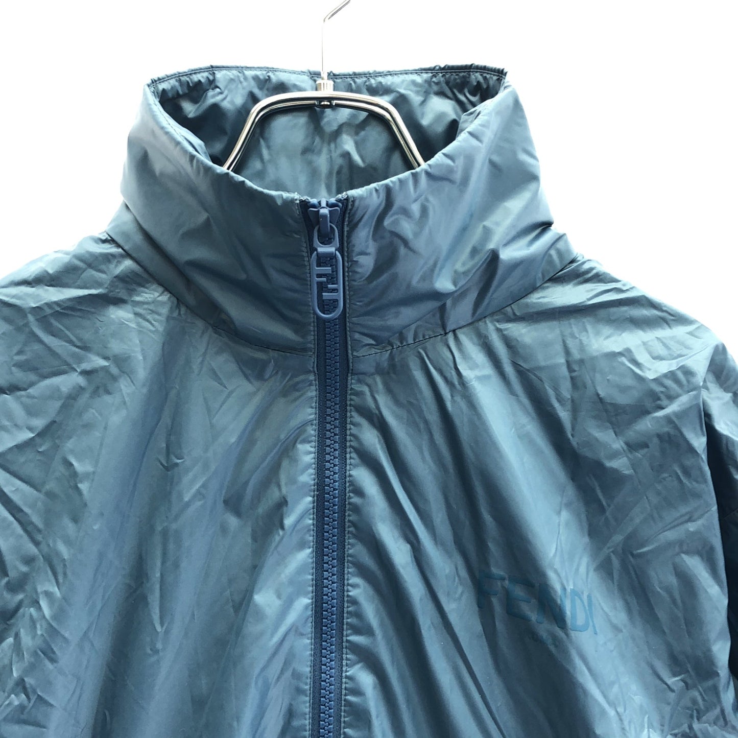 Luxury Fendi Jacket Nylon jacket Nylon Blue