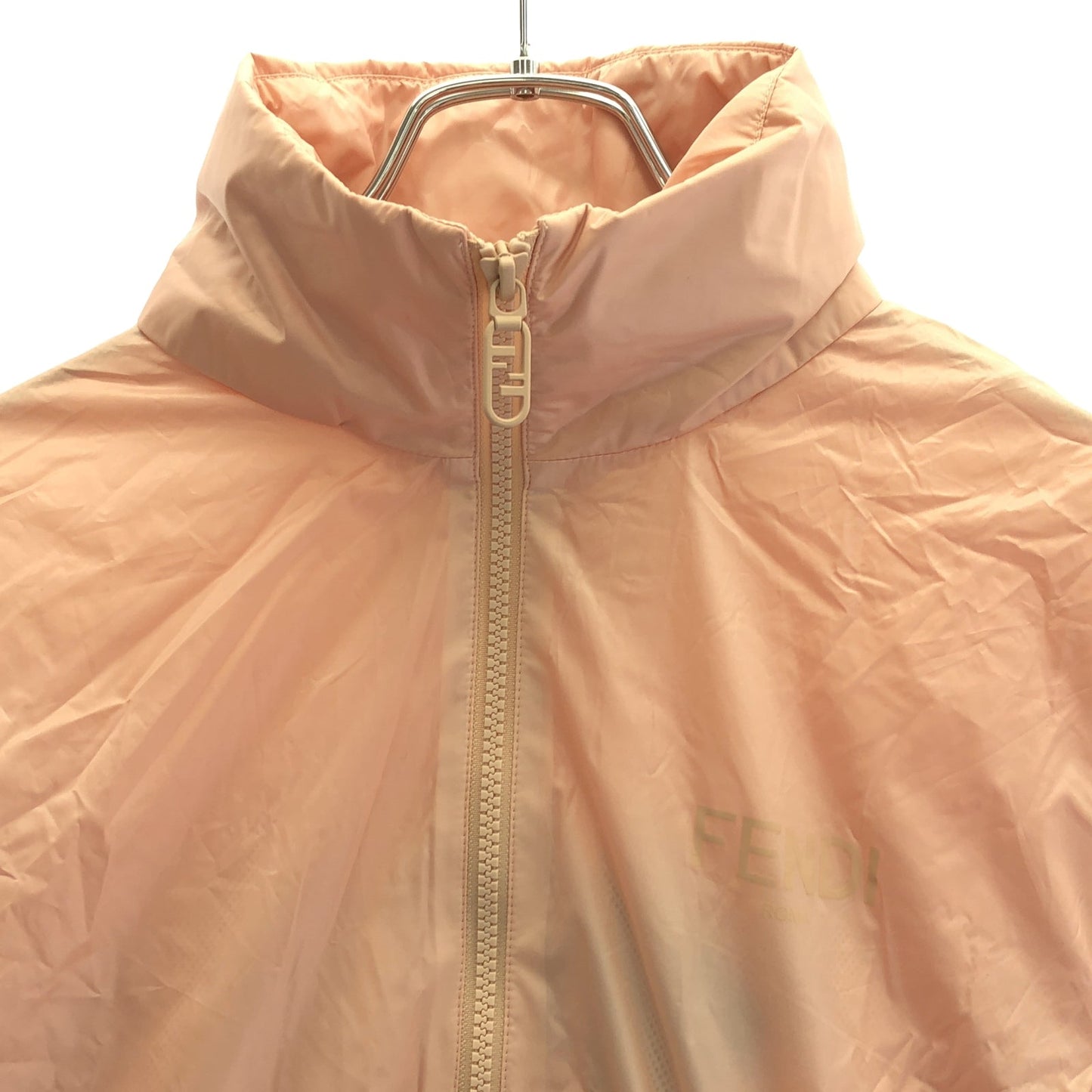 Luxury Fendi Jacket Nylon jacket Nylon Pink