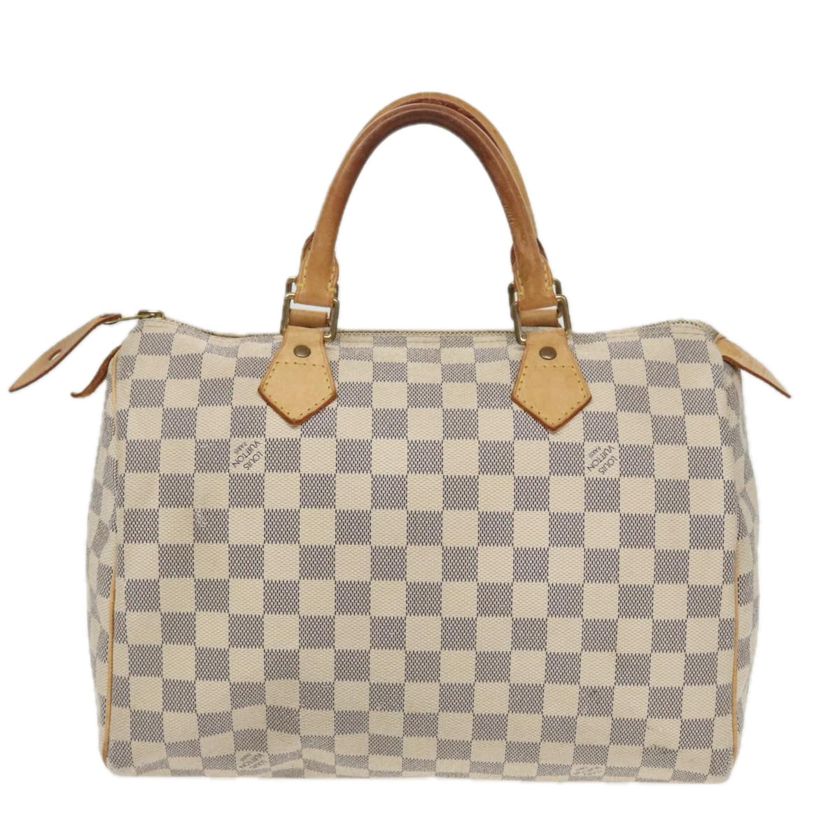 LOUIS VUITTON Damier Azur Speedy 30 Hand Bag N41533 LV 95386