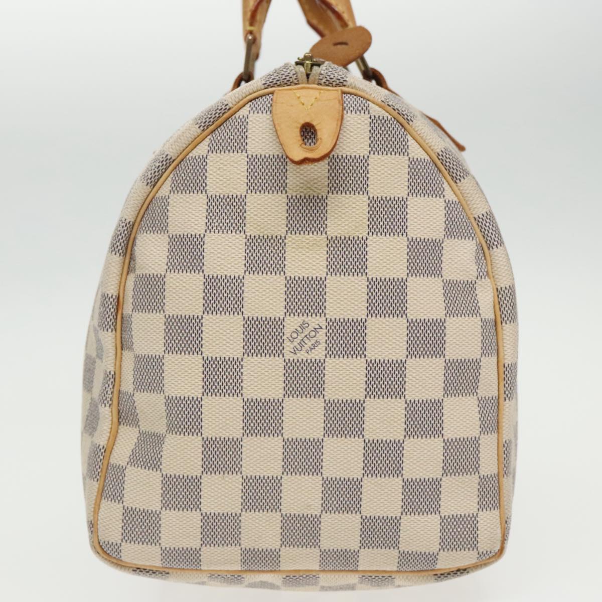 LOUIS VUITTON Damier Azur Speedy 30 Hand Bag N41533 LV 95386