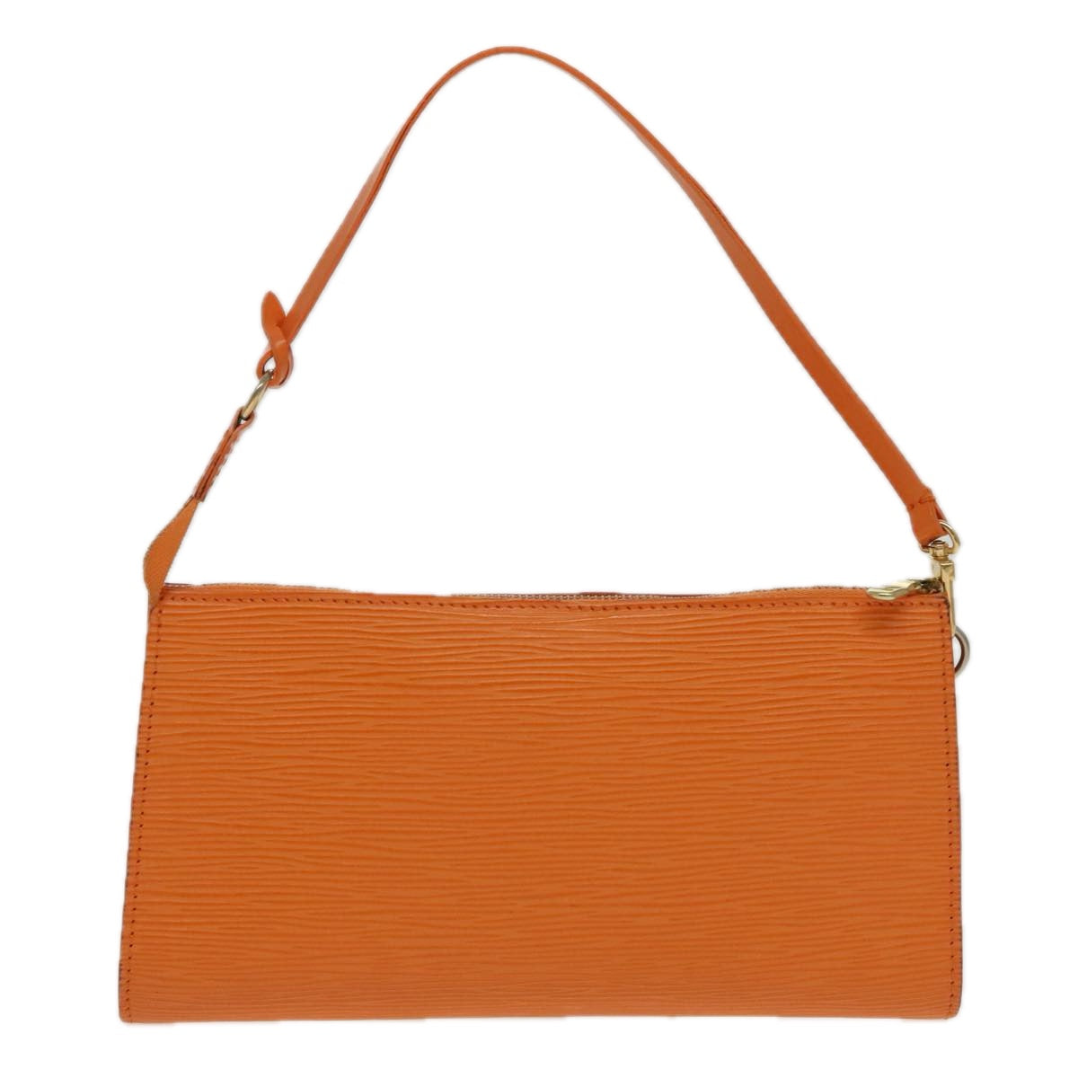 LOUIS VUITTON Epi Pochette Accessoires Pouch Orange Mandarin M5294H 95388